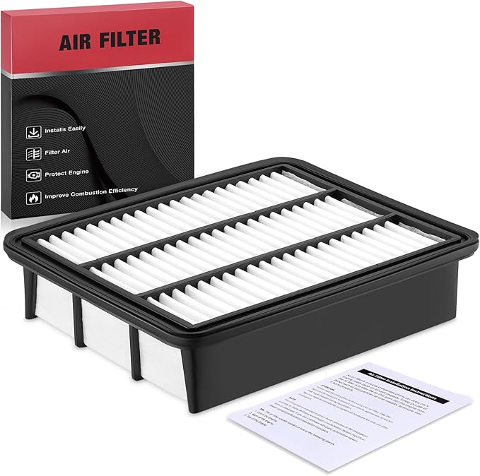 BDFHYK CA12167 Engine Air Filter Compatible with Mazda 6 2018-2021, CX-5 2019-2023, CX-9 2016-2023, L4 2.5L, Replace# SH01133A0A