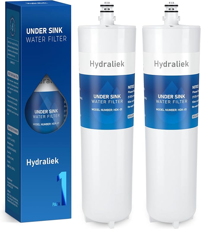 CFS8112-S Under Sink Filter Replacement with Scale,Compatible with 3M® Cuno CFS8112, CFS8112-S, CFS8720, CFS8720-S, CFS6112, CFS6112-S, CFS8110, CFS8110-S System, 2 Pack