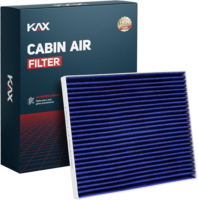 KAX Premium Cabin Air Filter, CF12283 Replacement for Chrysler Grand Caravan 2021-2024, Pacifica 2017-2024, Voyager 2020-2024, Strong Adsorption w/Upgraded Activated Carbon