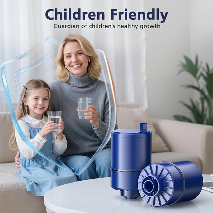 3 Pack Water Filter Replacement Compatible with All PUR®, PUR®PLUS Faucet Filtrat-ion Systems, RF-9999® Faucet Water Filter, High Efficiency Filtration and 18-Month Value, NSF Certified, Blue