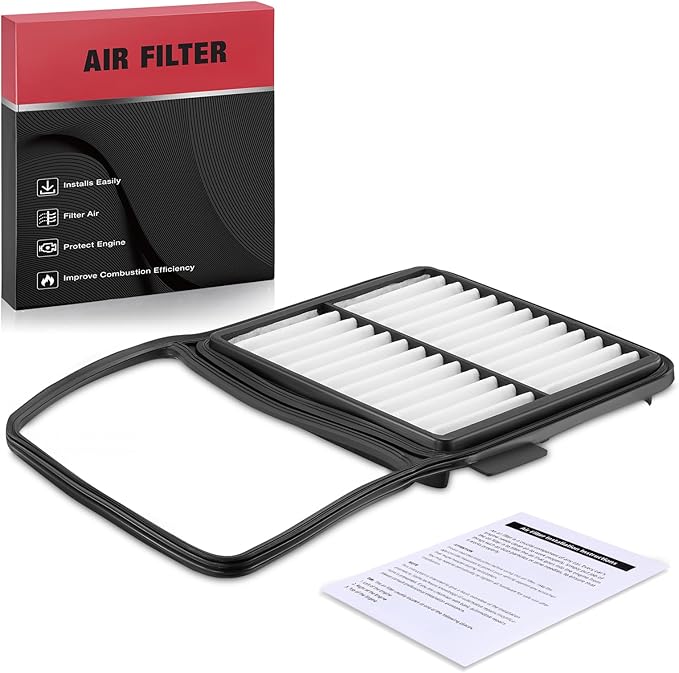 BDFHYK CA10159 Engine Air Filter Compatible with Toyota Prius 2004 2005 2006 2007 2008 2009 L4 1.5L, Rigid Panel Air Filter, Replace# PA4192, 1780121040