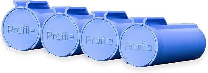 GE Profile Scale Inhibiting Filter, Replacement Water Filter for Opal Nugget Ice Maker, Cleans and Filters Water for Fresh Ice, Replace Every 3 Months for Best Results, Easy Install, 4 Pack