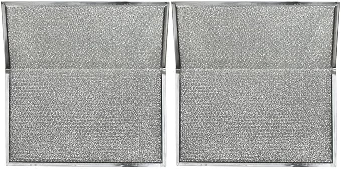 American Metal RHF1119 Grease Range Hood Filter, 11" X 11-5/8" X 3/32" with bend, Pack of 2