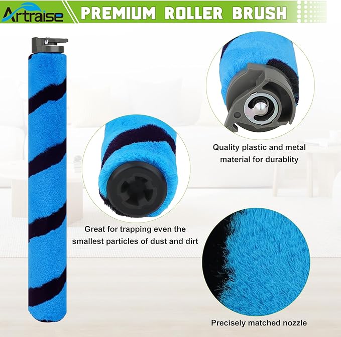 Artraise HZ2002 Roller Brush Filter Replacement for Shark Vertex Duo Clean PowerFins Corded Stick HZ2000 HZ2002 Vacuum, Compared to Part XFFKHZ2000 & 125CU2002