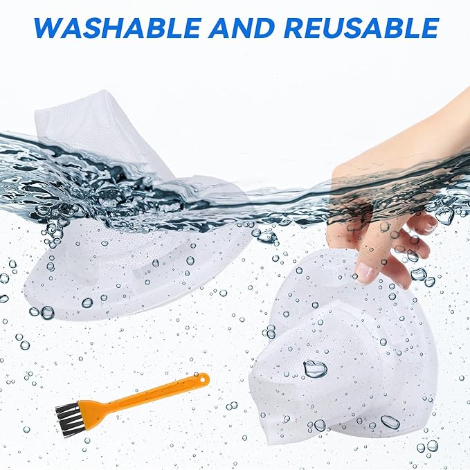 VF110 Replacement Filter for Black & Decker Dustbuster AdvancedClean Cordless Handheld Vacuum CHV1410L CHV1410 CHV9610 CHV1210 CHV1510 CHV1410B Dust Buster VAC BDH2000L 90558113-01(5Pack)