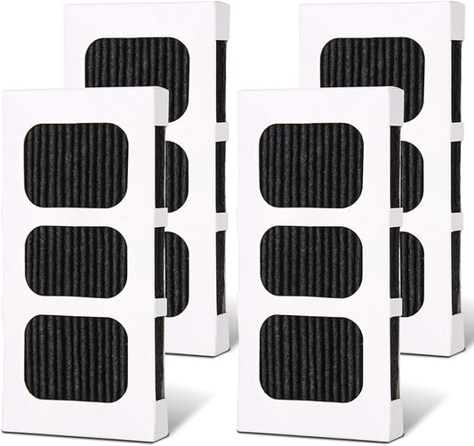 4 Pack Paultra2 Refrigerator Air Filter Replacement, Strong Adsorption Air Filter Compatible with Frigidaire PureAir Ultra 2, Pure Air Ultra II and Electrolux - Part 242047805, 5303918847