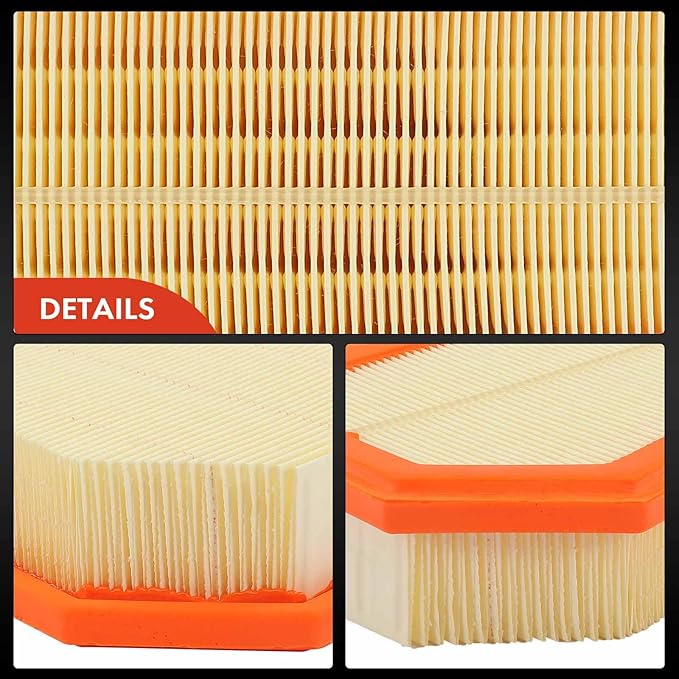 A-Premium Engine Air Filter Compatible with Mercedes-Benz W204 W205 C250, R172 SLK250, 2012 2013 2014 2015, L4 1.8L, Flexible Panel, Replace# 2710940304