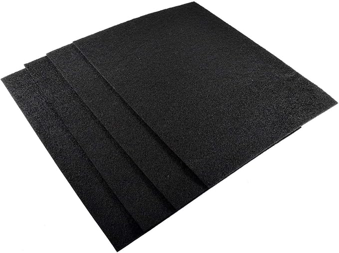 HQRP Filter Set (True HEPA + 4 Carbon) compatible with Fellowes AP-300PH AP-300, HF-300 9370101/9372101 Replacement