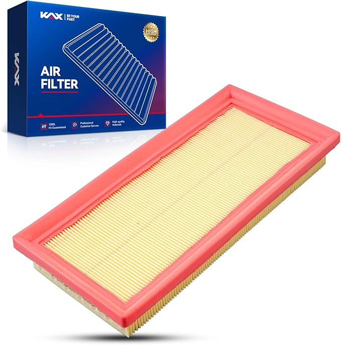 KAX Engine Air Filter, CA11952 Replacement for Mitsubishi Mirage 2014-2024, Mitsubishi Mirage G4 2017-2024, Advanced Air Filter Media, Increased Acceleration