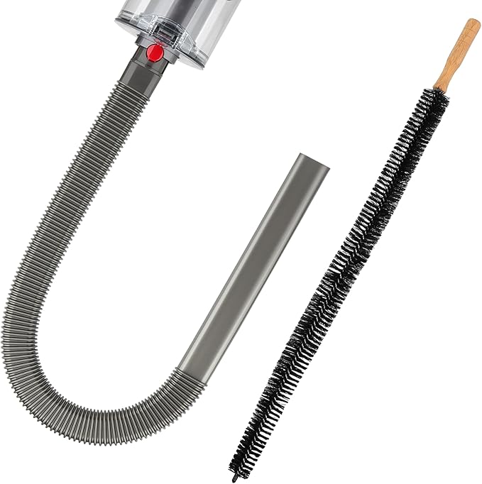 Dryer Vent Cleaner Kit for Dyson Gen5 V15 V15s V12 V11 V10 V9 V8 V7 Lint Vacuum Atttachments Detect Absolute Cyclone Outsize Slim Vacuum Cleaner Crevice Flexible Dryer Lint Remove Tool
