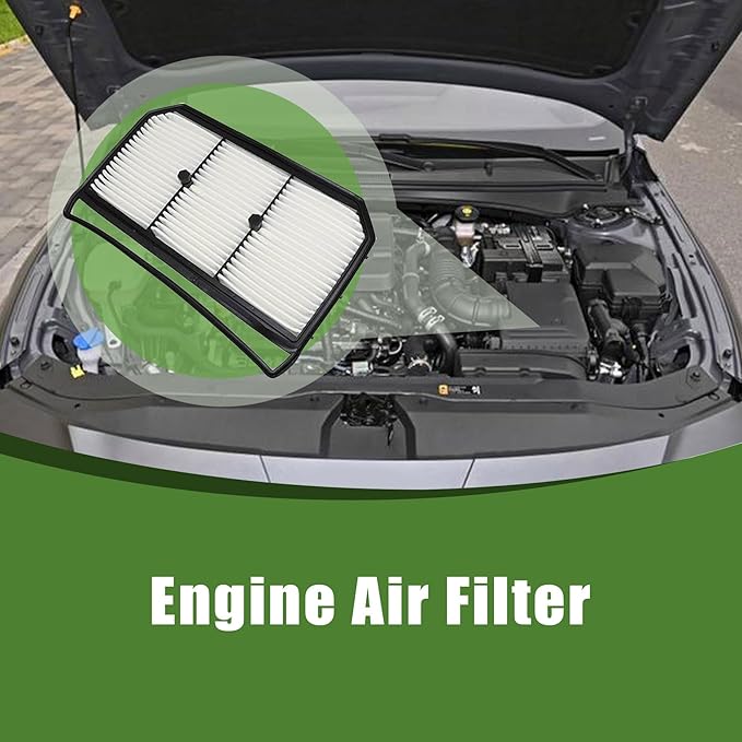 XQSMWF Engine Air Filter Compatible with Hyundai Elantra Hybrid 2021-2025 1.6L L4 Gas, Replace 28113BY100 28113-BY100 28113BY100AS