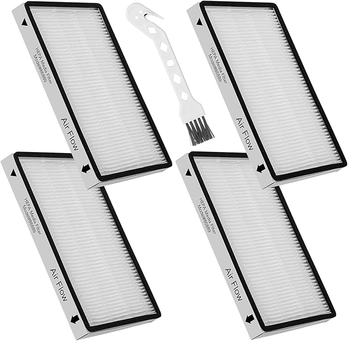 53295 EF-1 HEPA Media Filter for Kenmore 86889, 20-86889, 40324, 53295 Exhaust Air Filter for Upright and Canister Vacuums Cleaner, For Panasonic Part MC-V199H