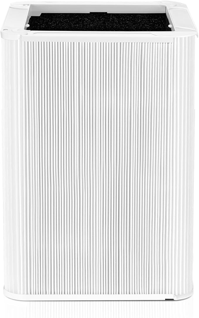 121 Replacement Filter Compatible with Blueair Blue Pure 121 Air Purifier, 2-in-1 HEPA Filters with Parti-cle and Activated Carbon Replacement Filter, 1 Pack