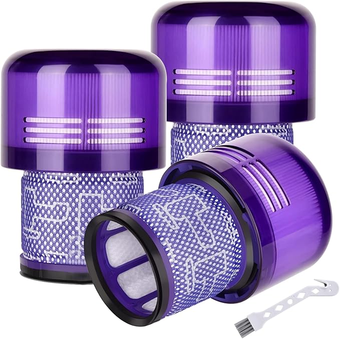 Leadaybetter Filter Replacement for Dyson V11 Animal Extra Torque Drive Complete, V15 V15s Detect Submarine, SV14 SV15 SV17 SV22 SV28 Vacuum, Compare to Part 970013-02, 3 Packs