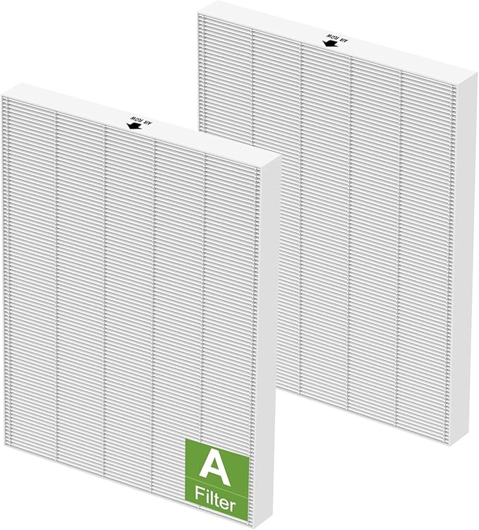 Colorfullife 2 Pack True HEPA 115115 Size 21 Filter A for Winix PlasmaWave 5300-2, C535, P300, 6300-2, 5300, 9000 Air Purifier