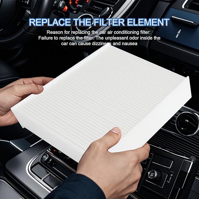 Cabin Air Filter with Activated Carbon Compatible with Honda CRV,Accord,FilterReplacement for 80292-SDA-A01, 80292-SDC-A01, 80292-SEC-A01, 80292-SHJ-A41, 80292-SWA-A01, 80292-T0G-A01, 80292-TZ5-A41