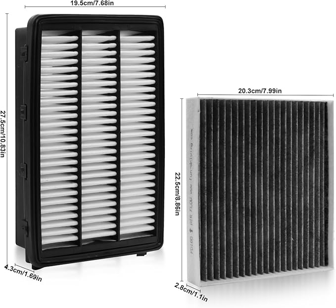 Comb Engine Cabin Air Filter for Hyundai Tucson 2021 2020 2019 2018 2017 2016