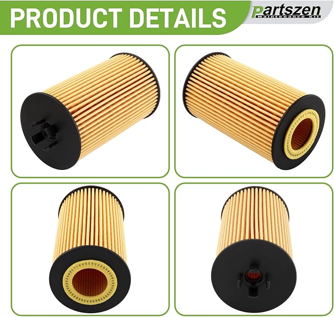 55353324 Oil Filter with Gasket for Buick Encore for Chevrolet Aveo Cruze Sonic Trax for Pontiac G3 for Saturn Astra 2008-2019