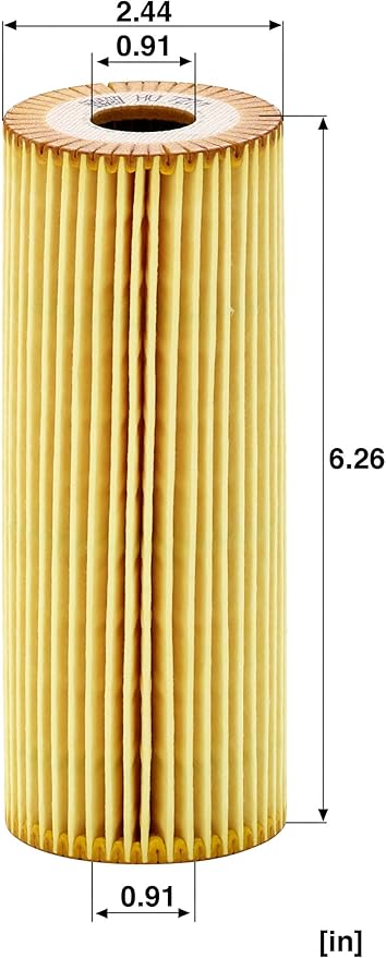 Mann Filter HU 727/1 x Cartridge Oil Filter Replacement with Oil Drain Plug Gasket Compatible With Mercedes-Benz 300CE (1990-1993), 300E (1993), 300SE (1992-1993), 300SL (1990-1993), 300TE (1993)