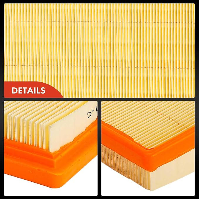 A-Premium Engine Air Filter Compatible with BMW 335I 2012-2013, 335i xDrive 2011-2013, 335is 2012-2012, X1 2013-2015, 135i 2011-2013, 135is 2013-2013, 3.0L, Replace# 13717599285