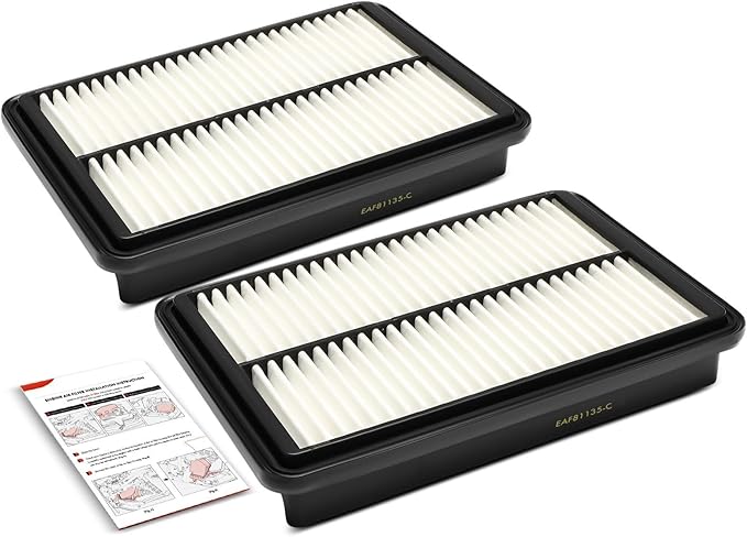 Replacement Parts for 2Pcs Engine Air Filter for Hyundai Nexo 2019-2025 SUV FUEL CELL EV 28113M5000 Mod-AP88P-65923