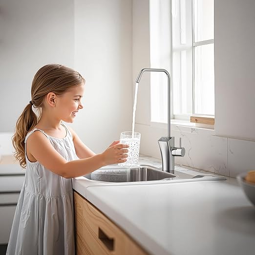 VEVOR Reverse Osmosis System, 600 GPD 8-Stage Tankless Reverse Osmosis Water Filter, Under Sink Water Filtration System with Smart Display Faucet, 2:1 Pure to Drain Ratio
