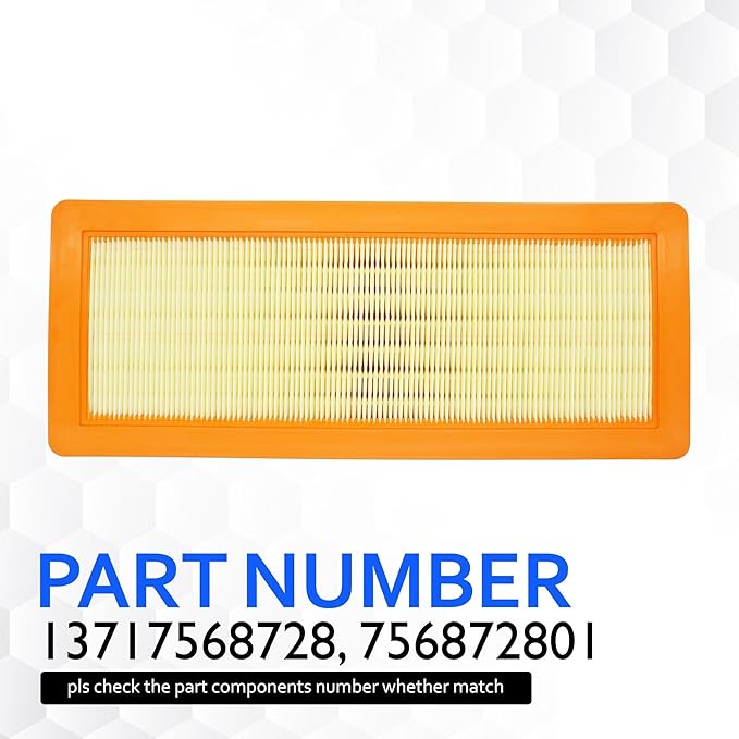 CA10694 Engine Air Filter Compatible with BMW Z4 2011-2012, Mini Cooper 2007 2008 2009 2010 2011 2012 2013 2014 2015 2016, Cooper Countryman 2012-2017, Cooper Paceman 2013 2014 2015 2016