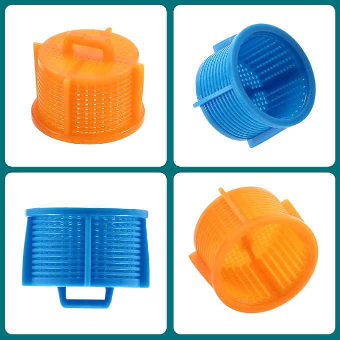 8-Pack AGM73269501 Washer Water Inlet Valve Filter Screen Replacement for LG and Kenmore Washing Machines, Water Hose Inline Filter Replaces AP5202486, 1810261, PS3618281, EAP3618281