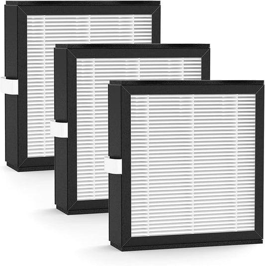 3 Packs Q10 Replacement Filters Compatible with Afloia Q10 Air Cleaner Purifier and Dehumidifier 2-in-1