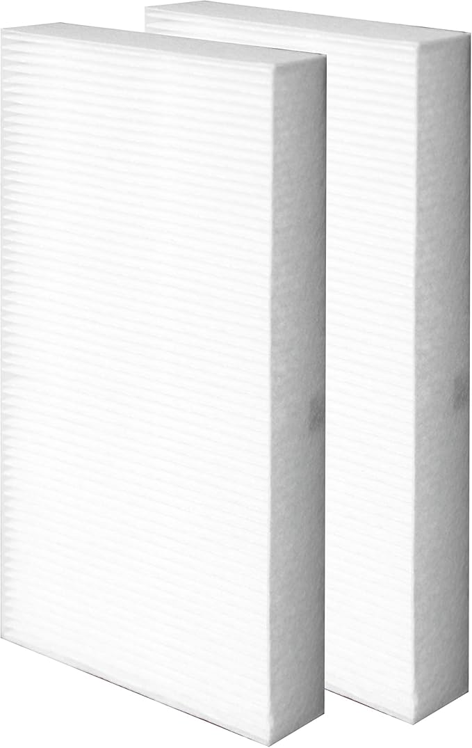 Flintar HRF201B Filter U, Compatible with Honeywell HEPAClean U Filter HRF201B and Febreze FRF102B, Fits HW HHT270, HHT290 and Febreze FHT170, FHT180, FHT190, 2-Pack