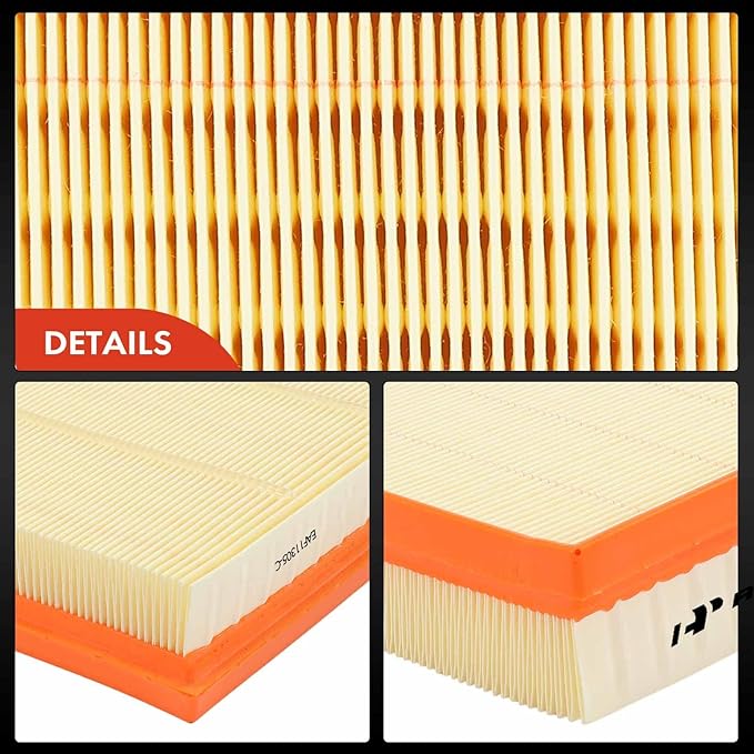 A-Premium Engine Air Filter Compatible with BMW F30 F32 228i, 228i xDrive, 320i, 320i xDrive, 328d, 328d xDrive, 328i, 328i xDrive, 428i, 428i xDrive, 2012-2018, Replace# 13717630911