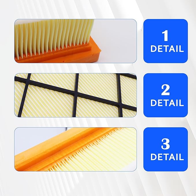 CA11013 Engine Air Filter Compatible with BMW E70 Series X5, 2009-2014, L6 3.0L, Diesel, Flexible Panel Replacement for AF3221