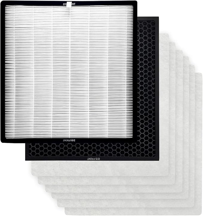 Coway AP-1004AH / AP-1005AH Air Purifier Filter Compatible Replacement 1 Year Set