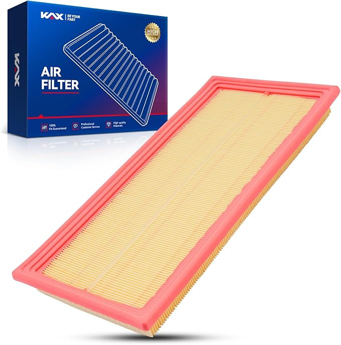 KAX Engine Air Filter, CA10254 Replacement for Nissan Frontier 2005-2019, Pontiac G6 2008 2009, Suzuki Equator 2009 2010 2011 2012, Advanced Air Filter Media, Increased Acceleration