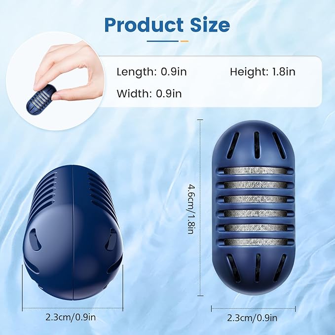 isinlive Demineralization Cartridge for HoMedics Ultrasonic Humidifiers: 12-Pack Demineralization Cartridges Filter Replacement, Filters Mineral Deposits, Prevents Hard Water Build-Up, Purifies Water