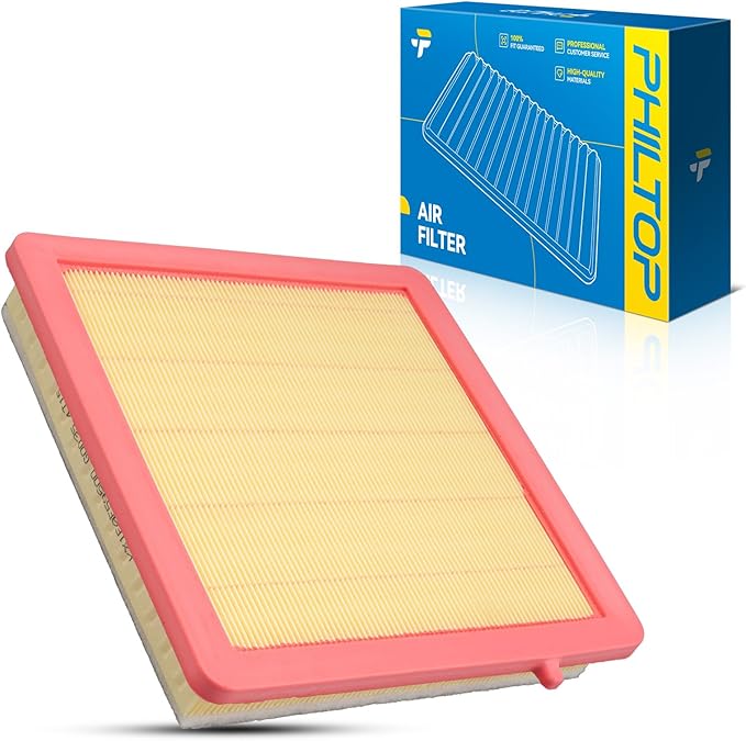 PHILTOP Engine Air Filter, Compatible with CA12064 Buick Envision 2016, 2017, 2018, 2019, 2020, Flexible Panel, Increased Acceleration