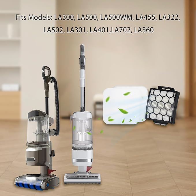 Replacement Filter Compatible with Shark LA802 LA800 LA802C Navigator Lift-Away ADV Corded Upright Vacuum,Part # XFFK320, XHF320