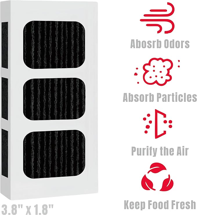 Filter Compatible for Pureair Ultra II Air Filter for Frigidaire Pure Air Ultra 2 for frigidaire refrigerator filter replacement for paultra2 242047809 5303918847 242047805 EAP12364179 (4)