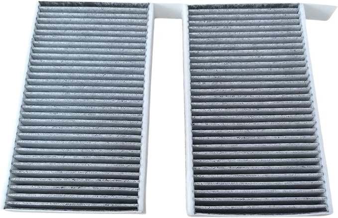 Cabin Air Filter with Activated Carbon for Tesla Model 3 2018-2025 & Model Y 2020-2025, 3-Layer Filtration, Replacement for 1107681-00-A, Dust Pollen & Odor Control, Easy Install