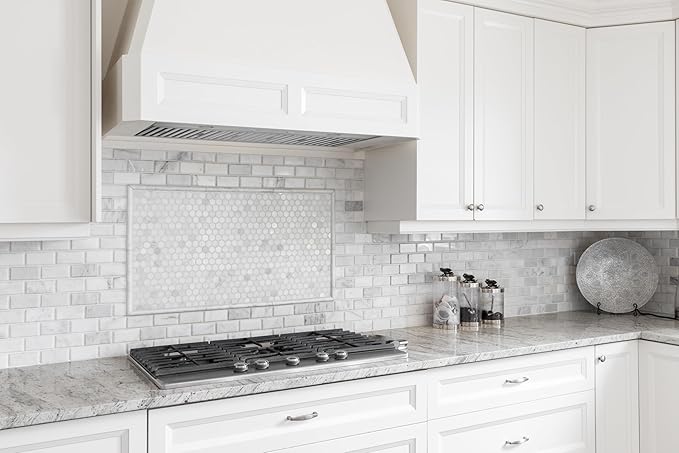 Hauslane Range Hood Insert 30 Inch,Stainless Steel Built-In Range Hood with 3-SPEED Dual Control Knobs,Dishwasher-safe baffle filters,GU10 LED bulbs,6" Round Duct for Vented or Ductless