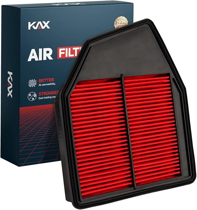 KAX Premium Engine Air Filter, CA10467 Replacement for Honda Accord 2008-2012 2.4L, Crosstour 2012-2015 2.4L, Filter with Longer Life, Protect and Improve Engine Performance