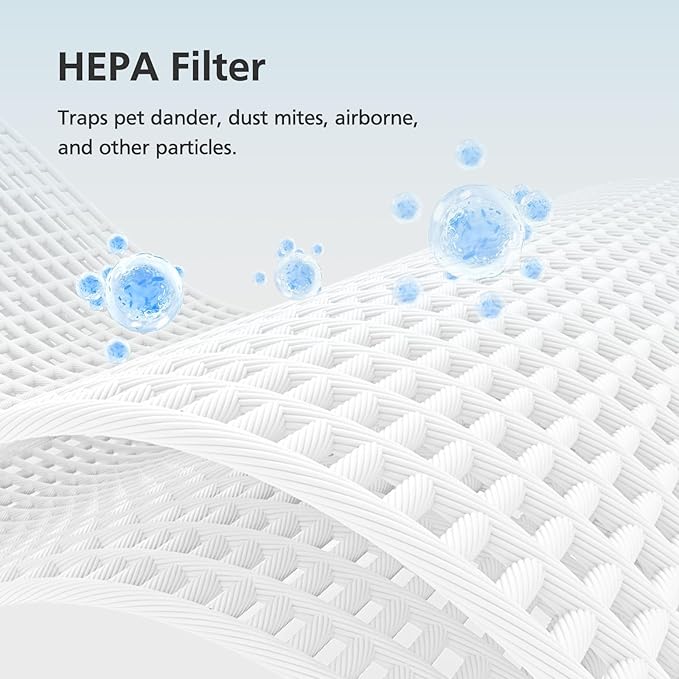 2 Pack EverestAir/EverestAir-P Replacement Filter, Compatible with LEVOIT EverestAir Air Purifier, High-Efficiency Activated Carbon Filters Filter Set