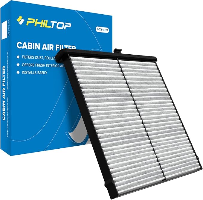 PHILTOP Cabin Air Filter,Compatible with CF11811 2013-2024 Mazda CX-5, 2014-2018 3, 2014-2021 6
