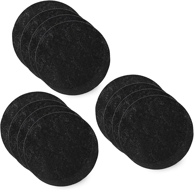 PUREBURG Replacement Activated Carbon Filter Compatible with Breetee Portable disktop Range Hood,12-Pack Air Clean Dust VOCs Odor Smoke in Kitchen