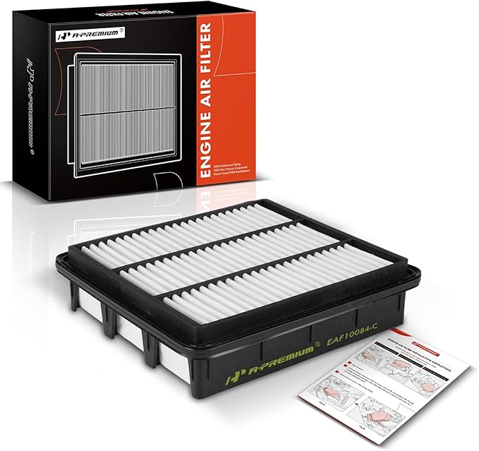 A-Premium Engine Air Filter Compatible with Hyundai Sonata 2006-2010 3.3L, Azera 2006-2011, Replace# 28113-3K200, 281133K200