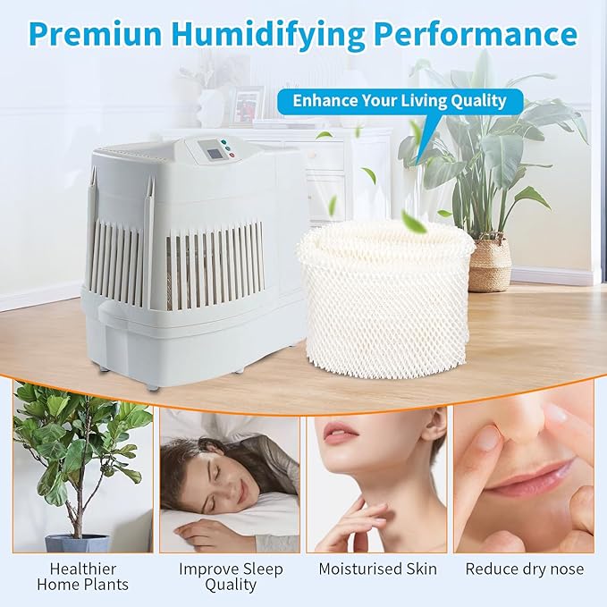 MAF2 Humidifier Wick Replacement Filter : Compatible with Aircare Esscik Air MiostAIR MA0800 MA08000 MA0600 MA0601 and Kenmore 15408,17006,2 Pack