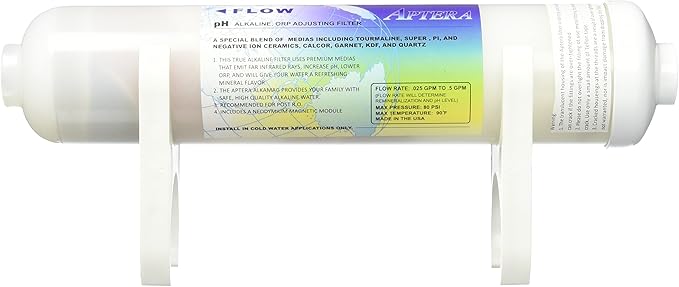 Aptera Alkamag Inline Alkaline Filter - 2.5-inch x 12-inch