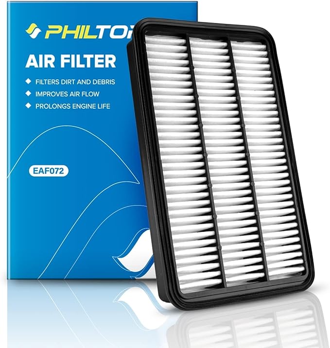 PHILTOP Engine Air Filter, Compatible with CA7351 Toyota Camry 1992-2001, Avalon 1995-2004, Sienna 1998-2003, Solara 1999-2003, Celica 1994-1999, Lexus RX300 1999-2003, ES300 1992-2001