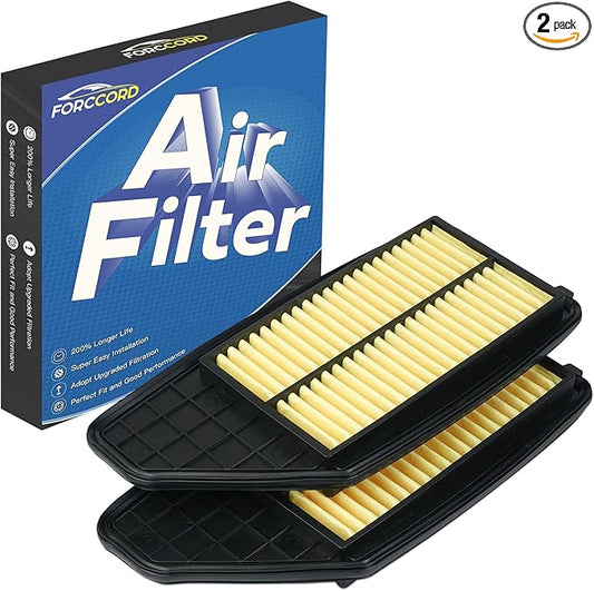 2-Pack Engine Air Filter Fits for 2022-19 Honda Insight Air Filter Replacement 17220-6L2-A01 Car Accessories