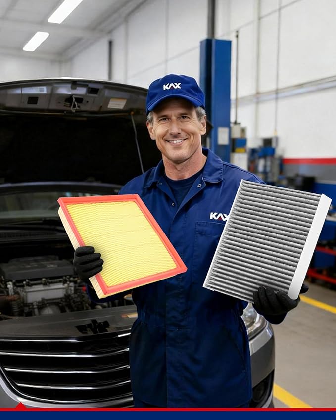 KAX Engine & Cabin Air Filter Kit, Replacement for Subaru Crosstrek 2024-2026, Impreza 2024-2026, Replace# CA12295 CF12157